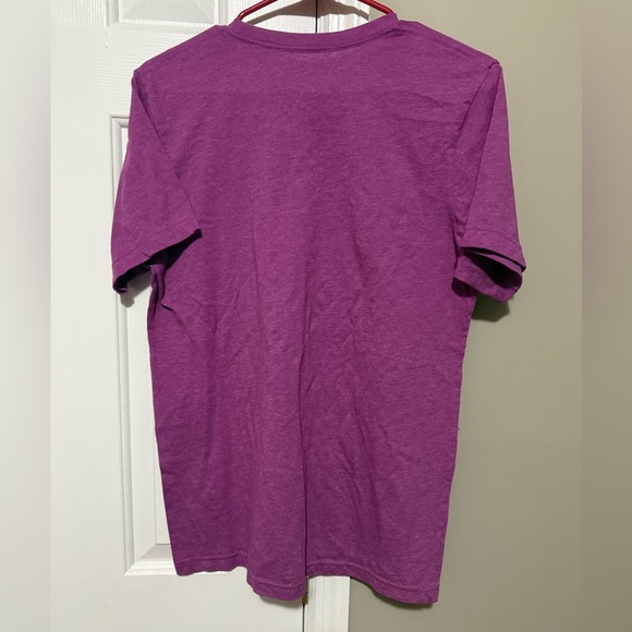 Love in Faith “Faith Hope Love” Graphic Tee | Size Medium | Heather Purple - Picture 3 of 4